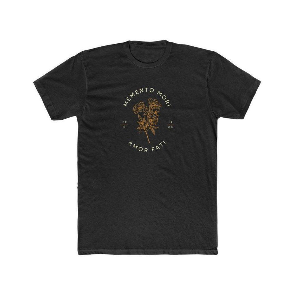 Memento Mori Amor Fati Nietzsche Philosophy Quote T-Shirt